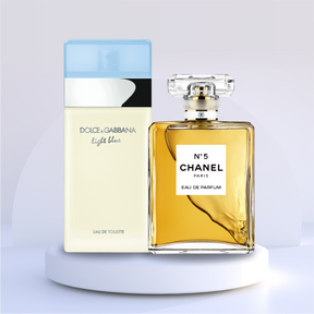 COMBO -Light Blue Dolce & Gabbana 100ml + Chanel Nº 5 100ml