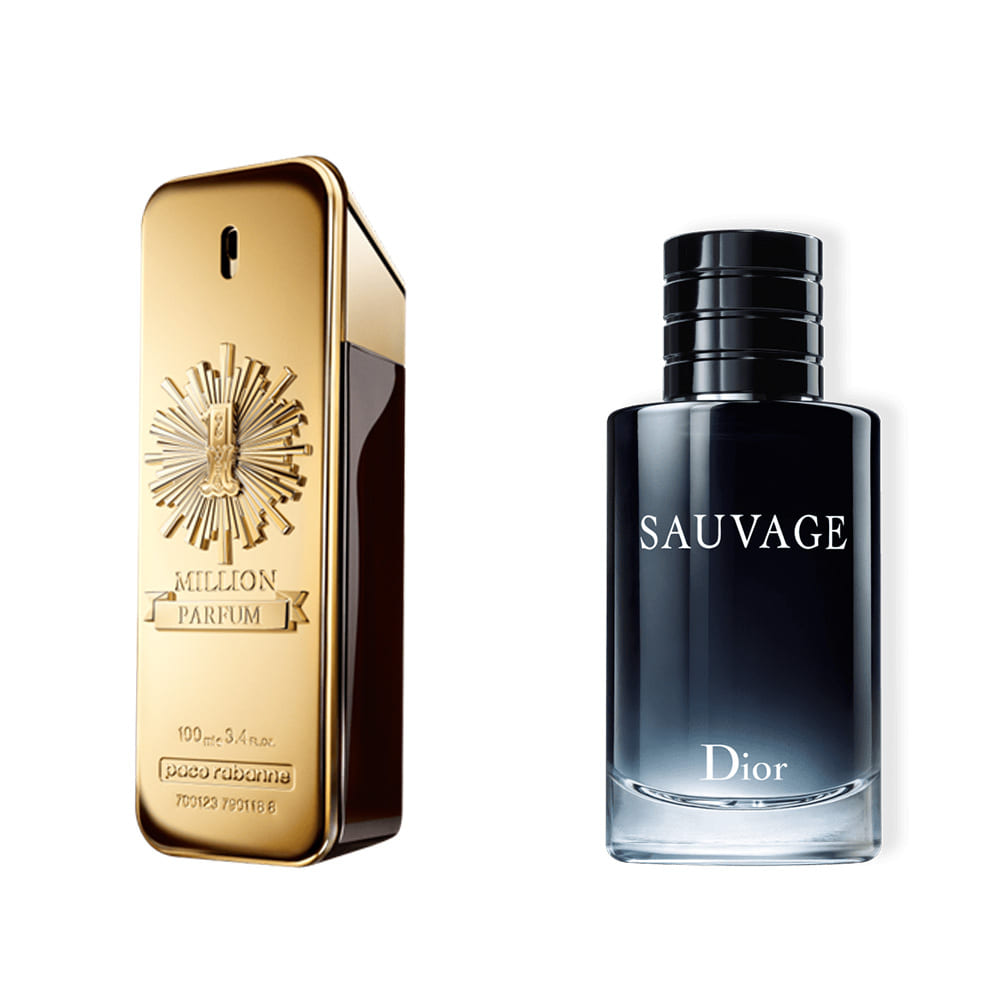 COMBO - Million Paco Rabane 100ml + Sauvage 100ml